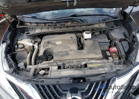 2015 Nissan Murano Sl from USA, damaged, VIN 5N1AZ2MH4FN201767